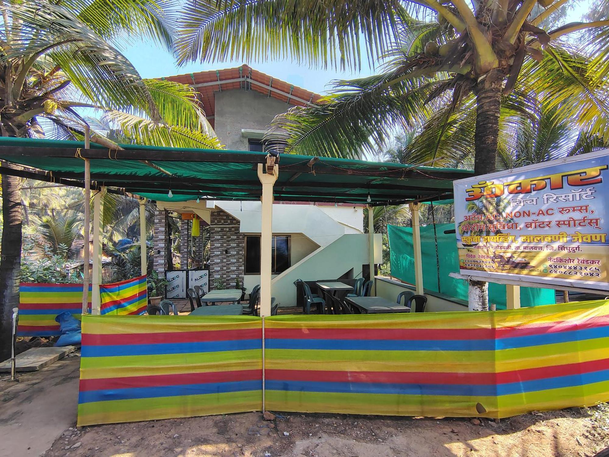 Omkar Beach Resort Mālvan Buitenkant foto